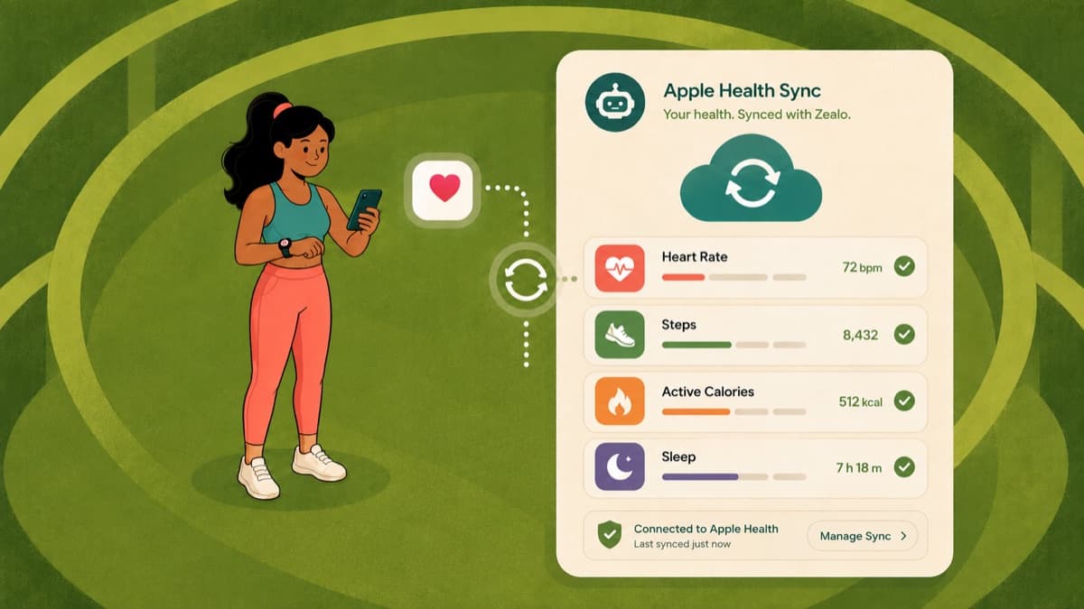 Setting Up Apple Health Sync in Zealo