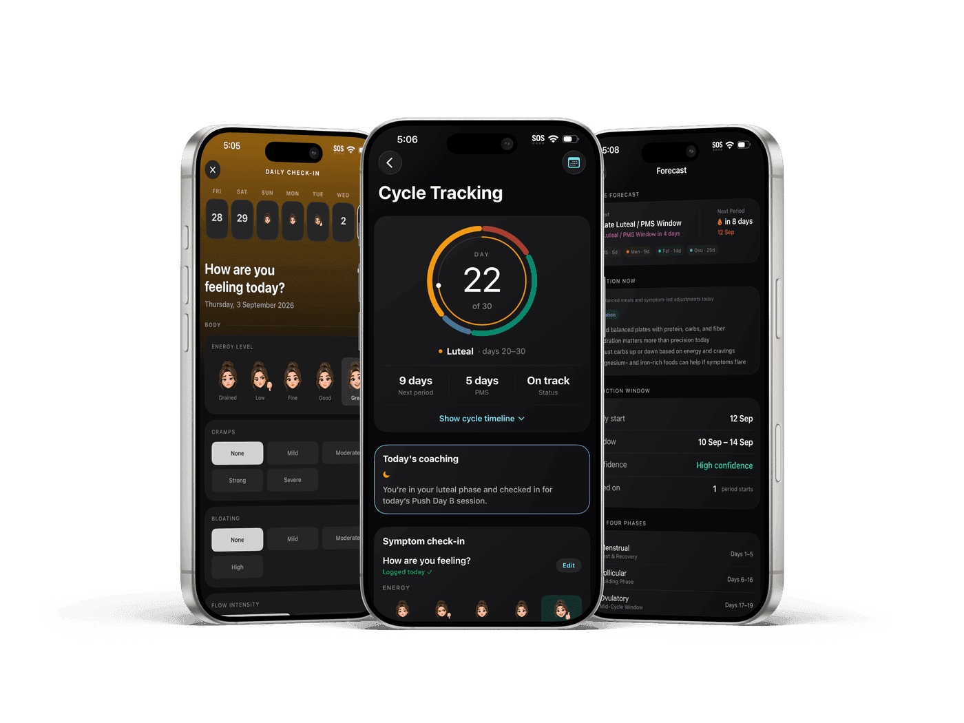 Cycle-Adaptive Training screen